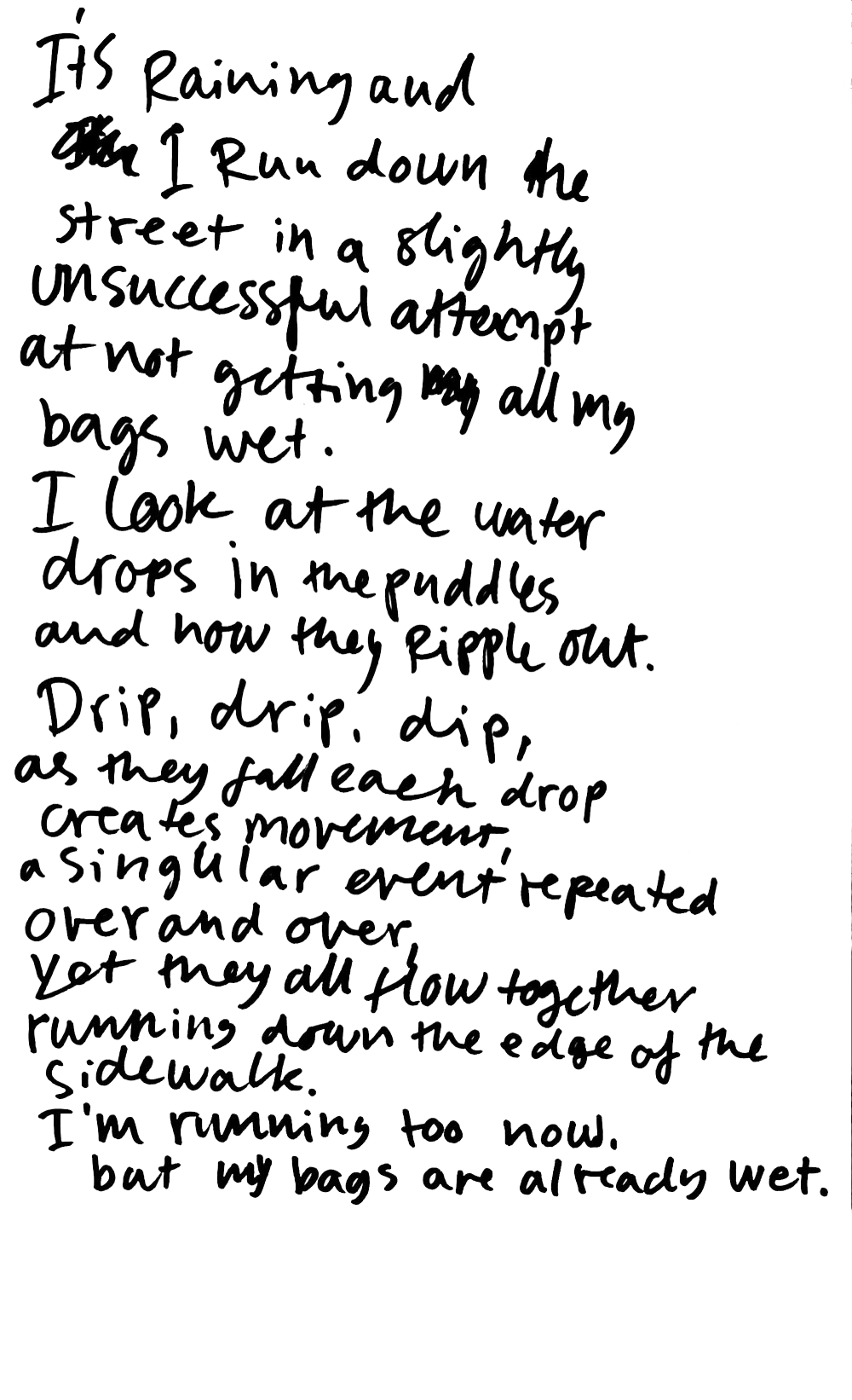 Handwritten text